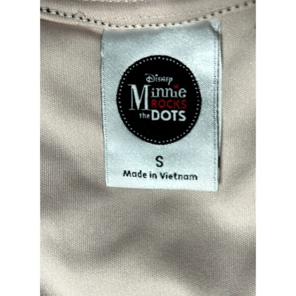 Disney Minnie Rocks the Dots S Black Polka Dot Lace Mini Dress Whimsigoth Witchy - Picture 8 of 11